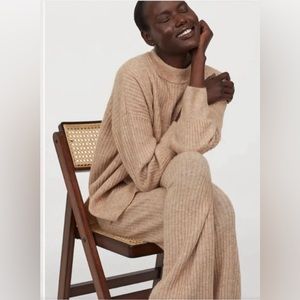 H&M Soft Grey Mock Neck Sweater